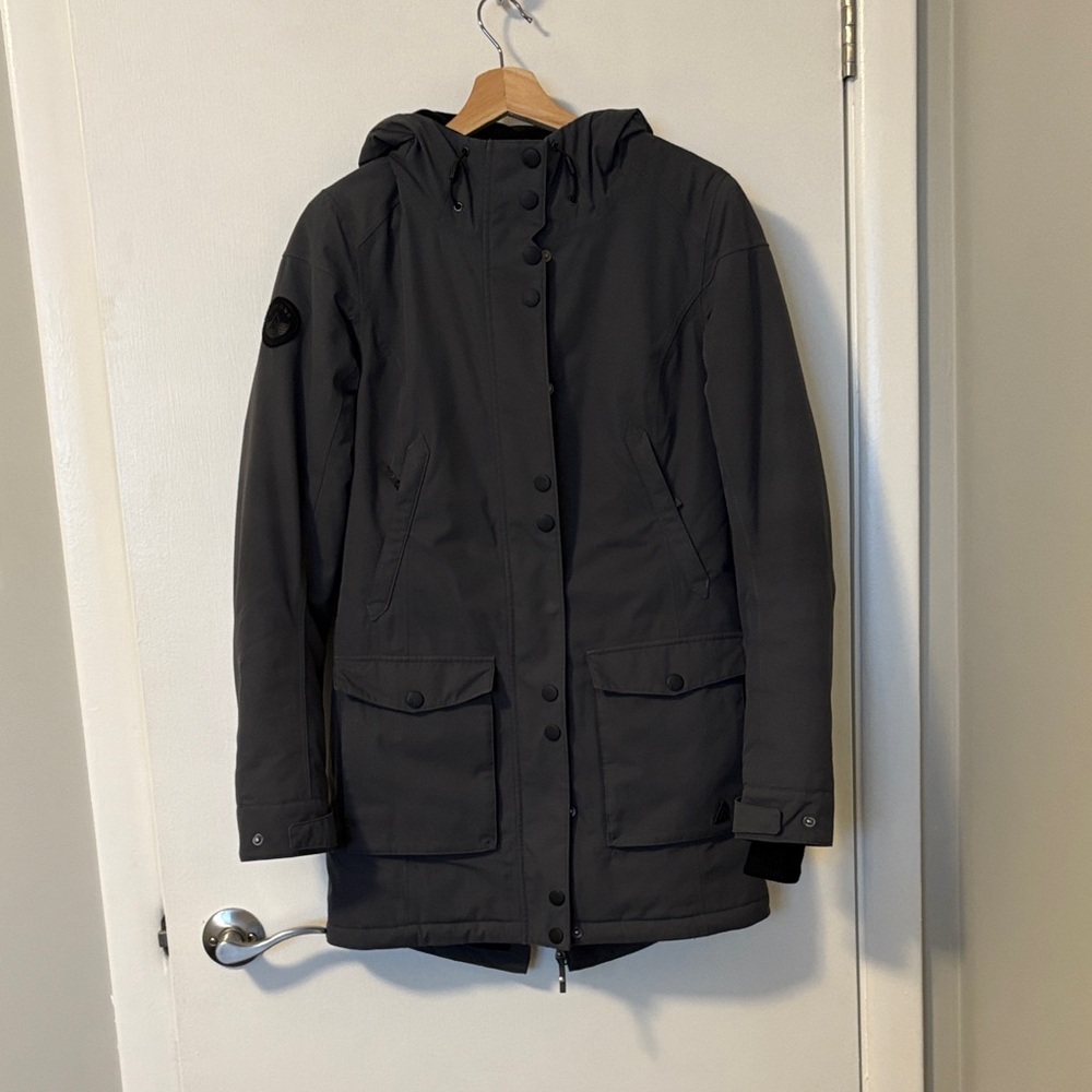 Ripzone Women's Gray Hooded Jacket